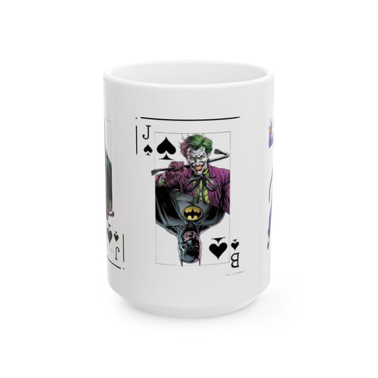 Ceramic Mug, (11oz, 15oz) joker