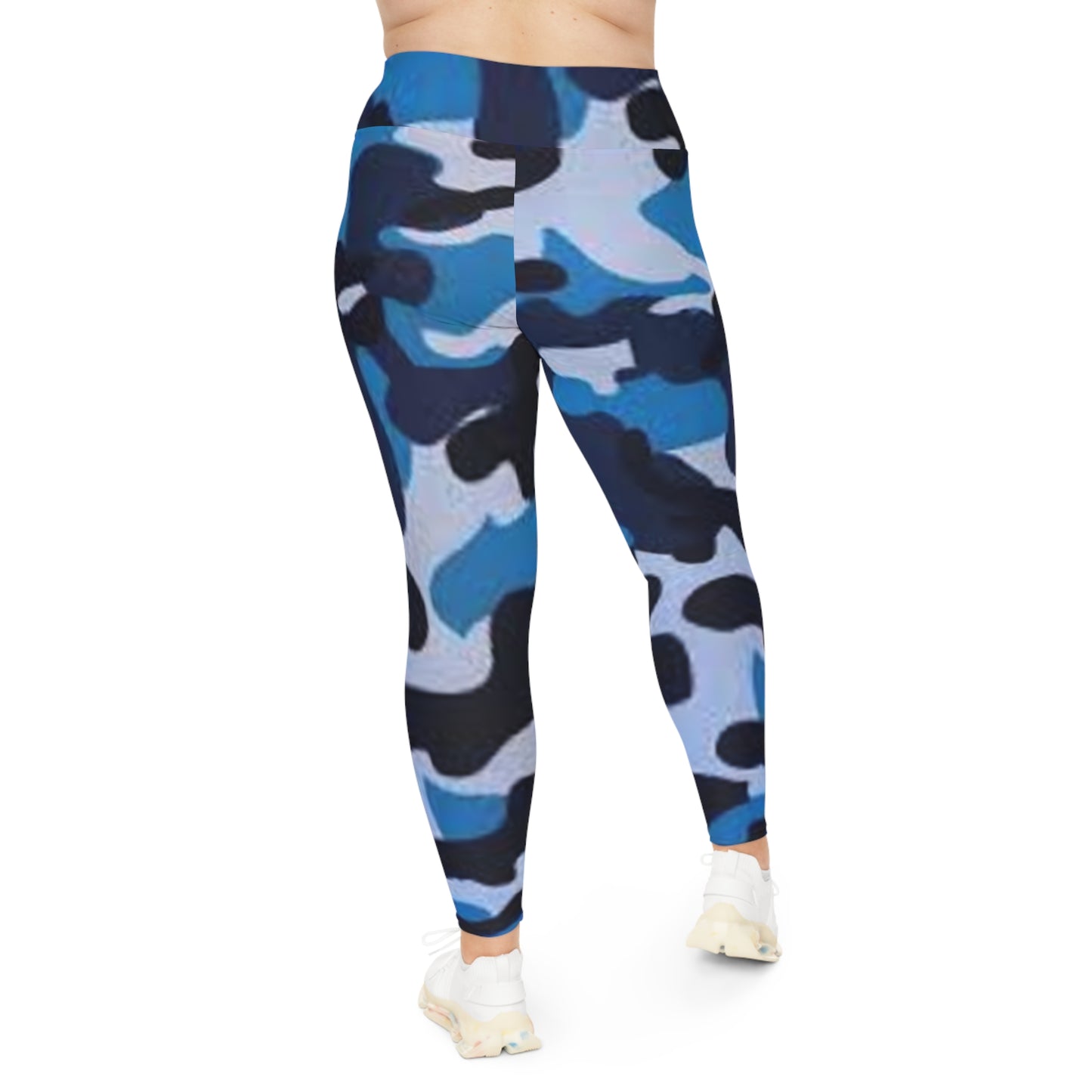 Plus Size Leggings (AOP) (Military9)