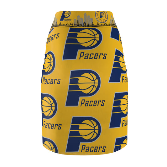 Women's Pencil Skirt (pacers) "high resolution"