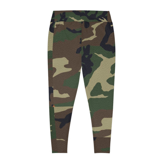Plus Size Leggings (Military1) "high resolution"