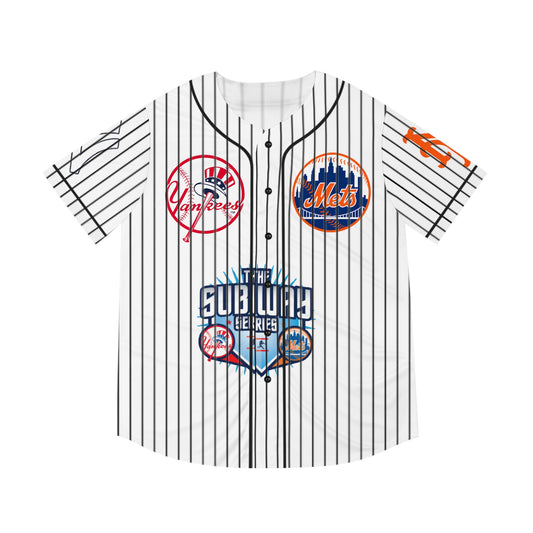 Men's Baseball Jersey (AOP) subway