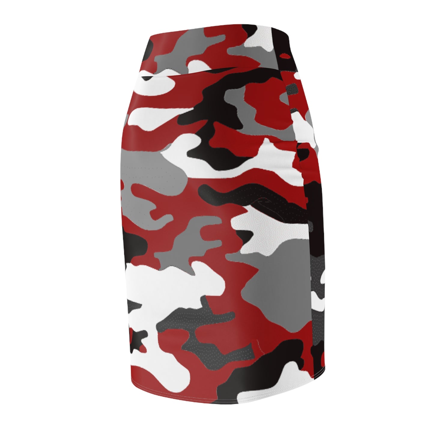 Women's Pencil Skirt (AOP) (military10)"high resolution"