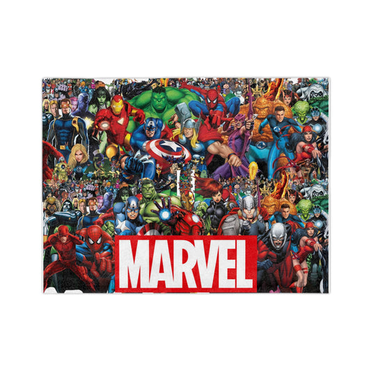 Velveteen Microfiber Blanket marvel