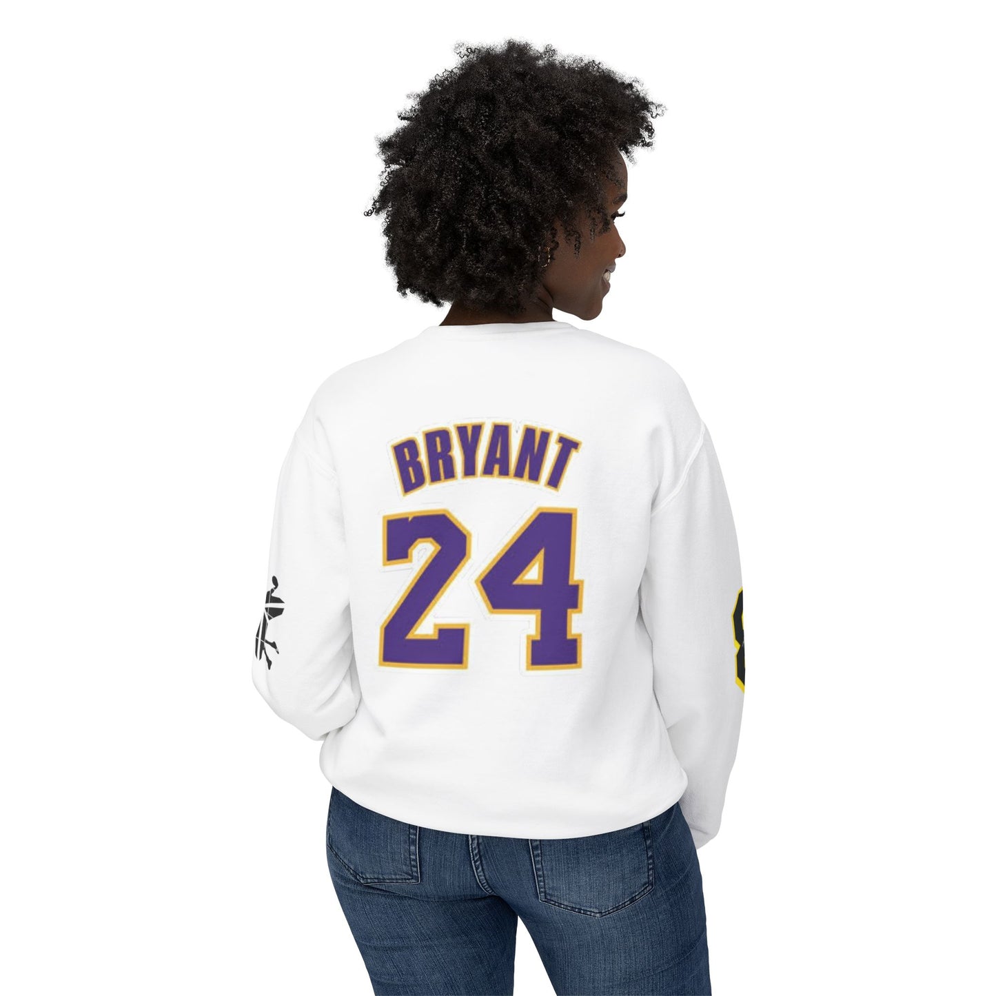 Unisex Lightweight Crewneck Sweatshirt (lakers)