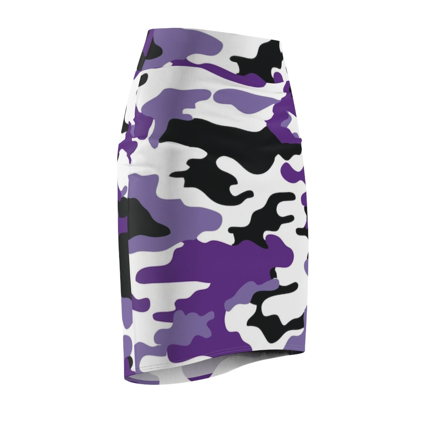 Women's Pencil Skirt (AOP) (military6)"high resolution"