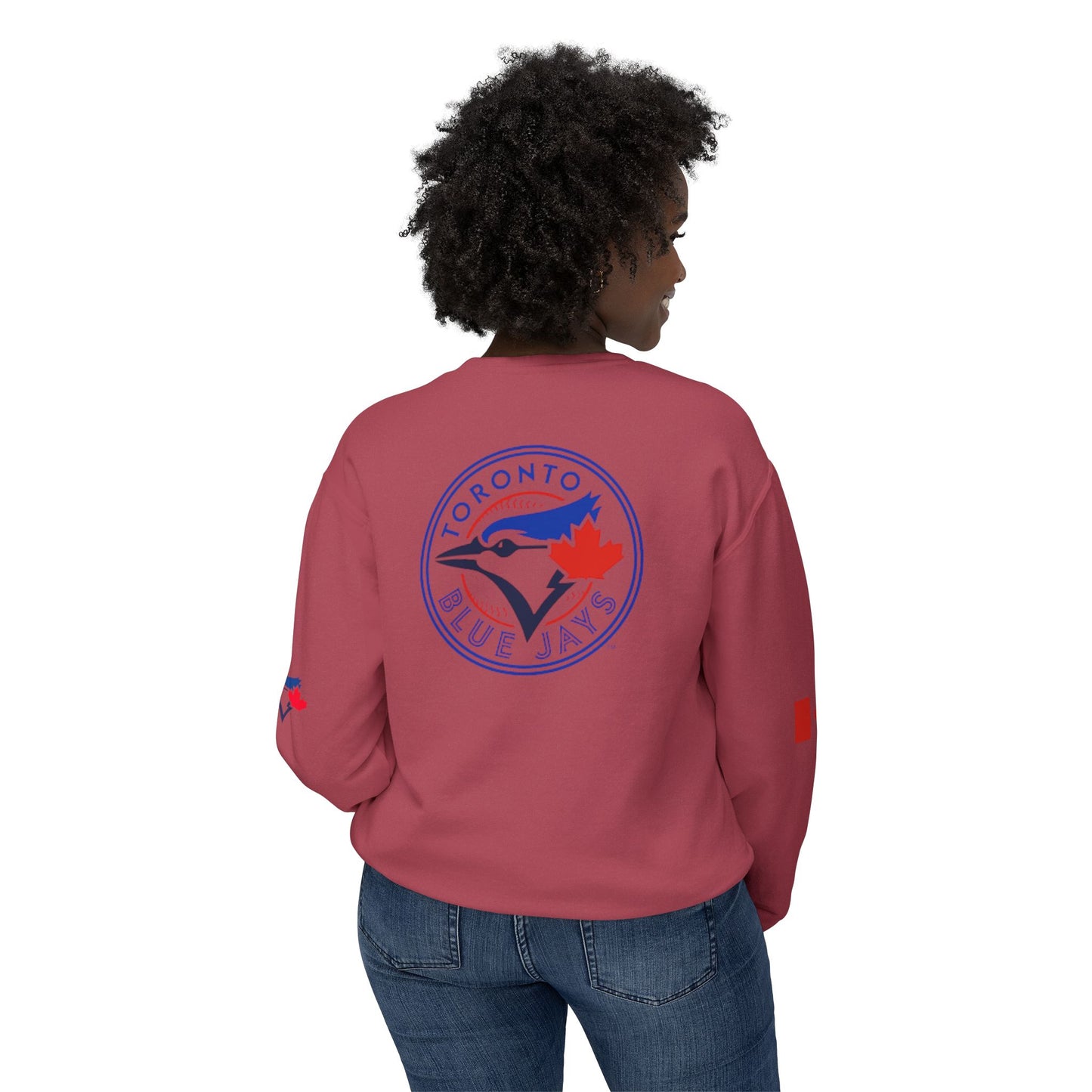 Unisex Lightweight Sweatshirt (blue jays)[high resolution]