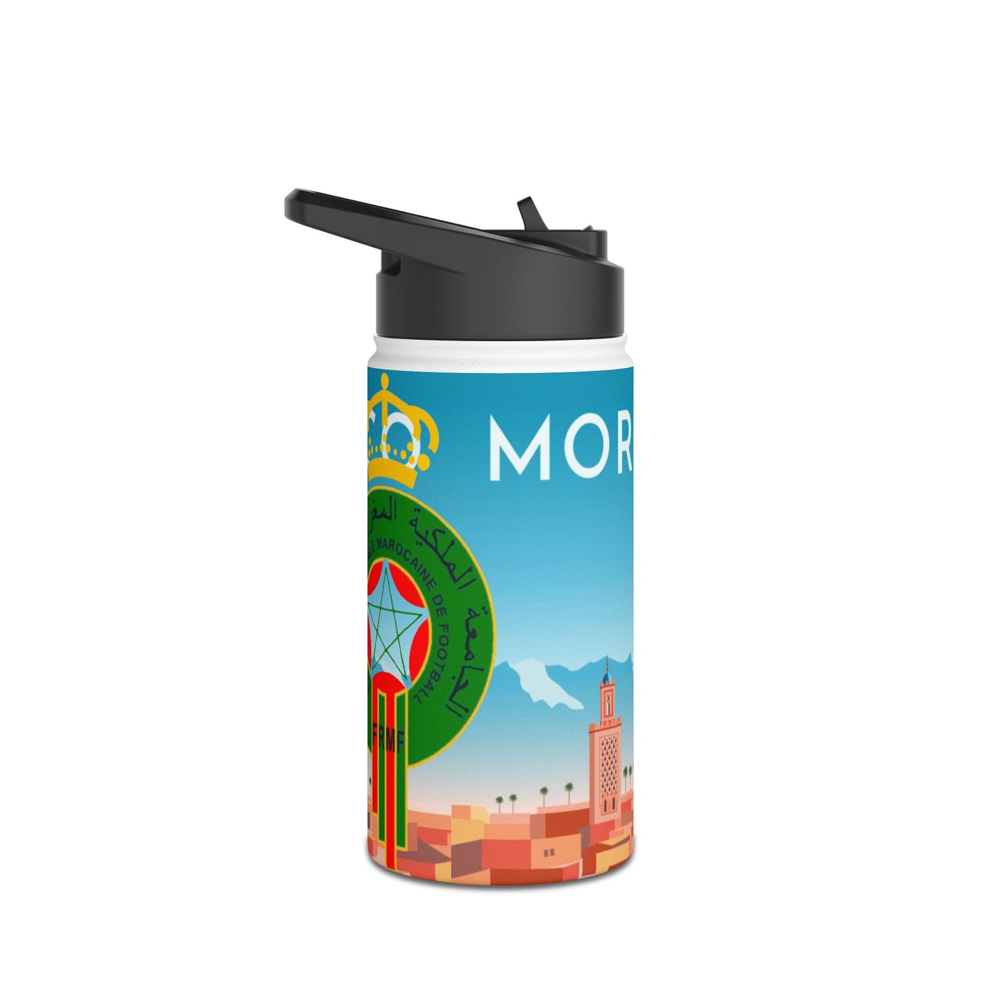 Stainless Steel Water Bottle (morocco) [high resolution]
