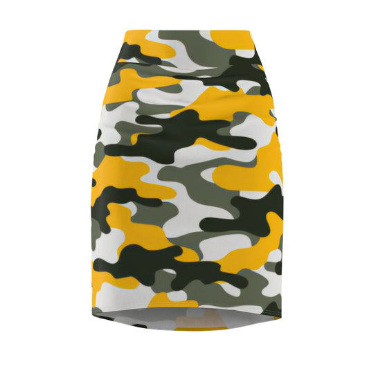 Women's Pencil Skirt (AOP) (military5)