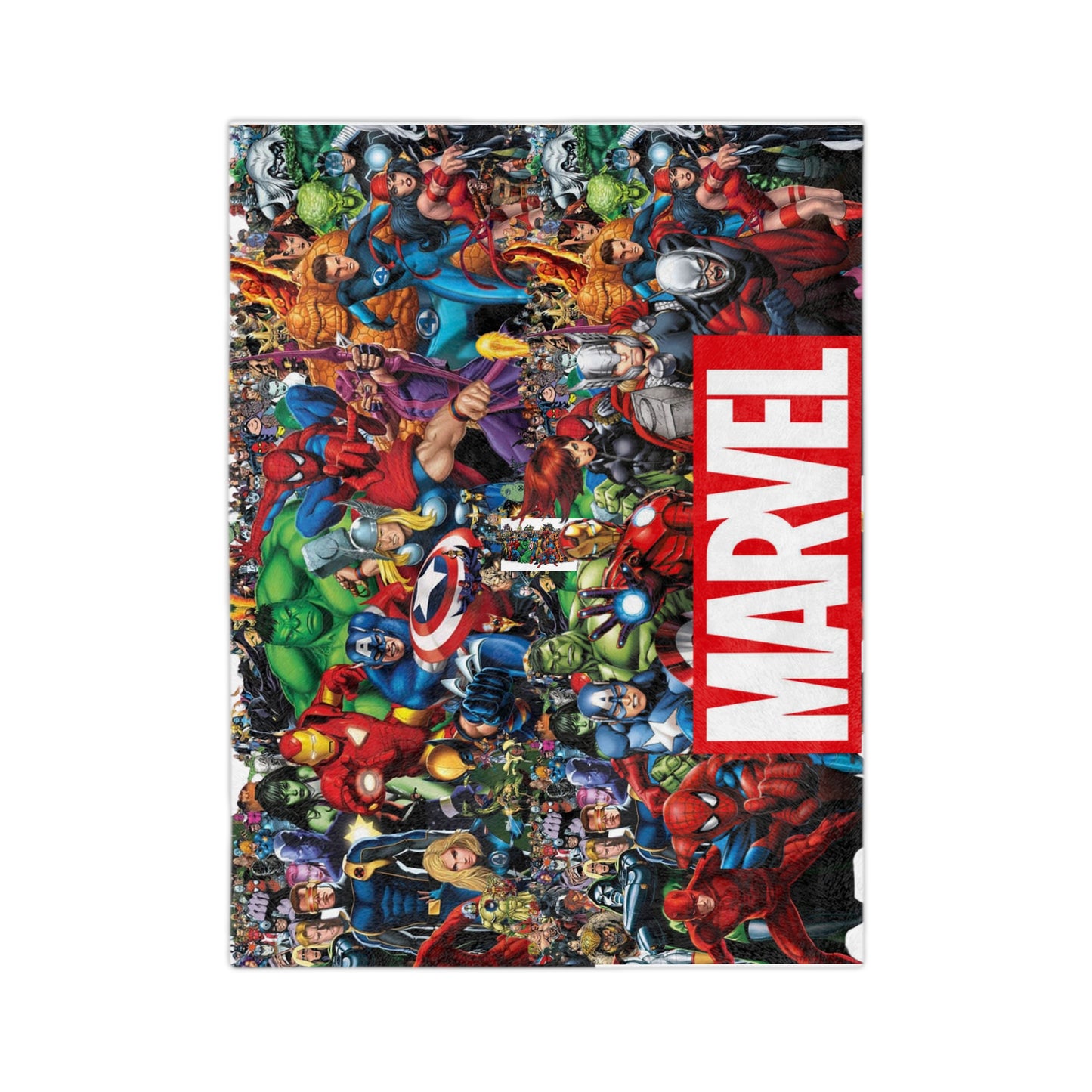 Velveteen Microfiber Blanket marvel