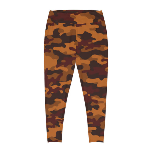 Plus Size Leggings (AOP)(amilitary3)