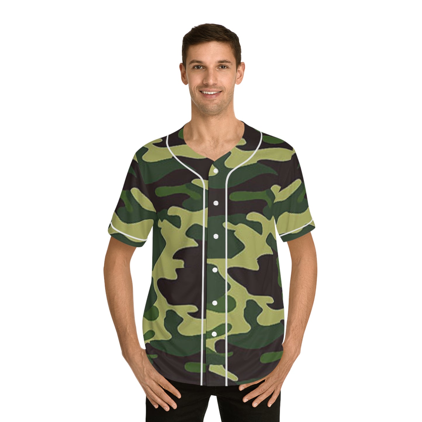Men's Baseball Jersey (Military2) "high resolution)