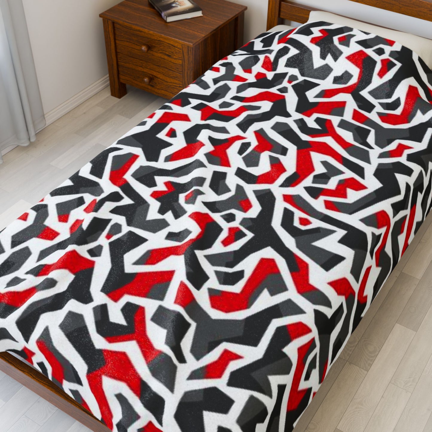 Velveteen Plush Blanket (abstract) [high resolution]