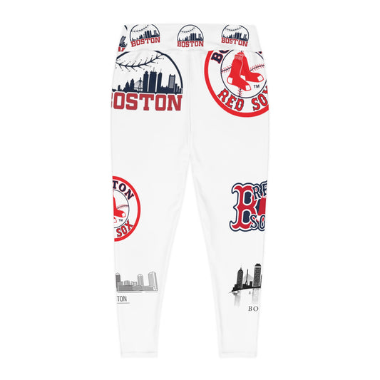 Plus Size Leggings (redsox)[high resolution]