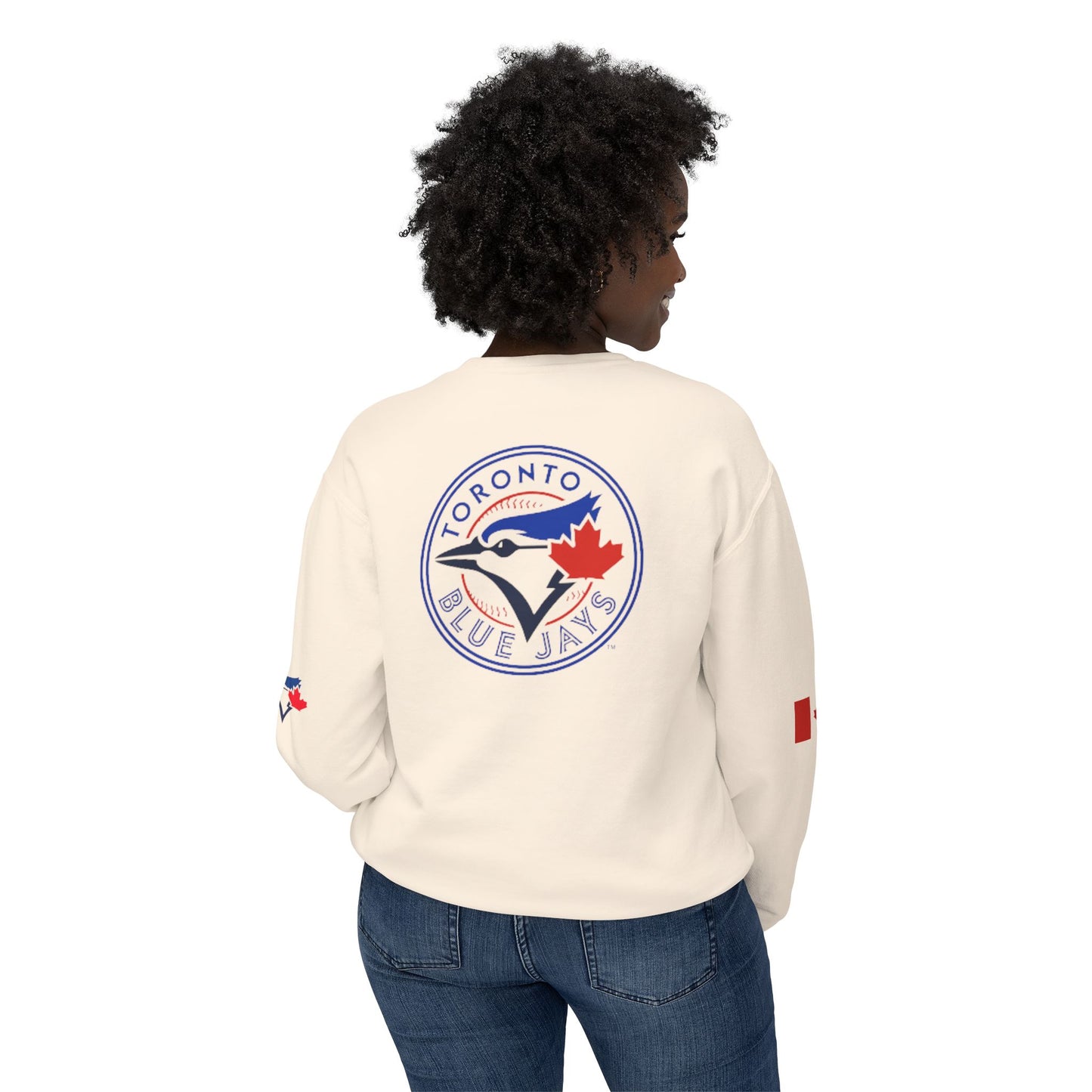Unisex Lightweight Sweatshirt (blue jays)[high resolution]