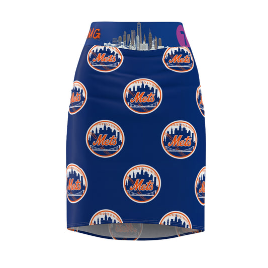 Women's Pencil Skirt (mets) [high resolution]