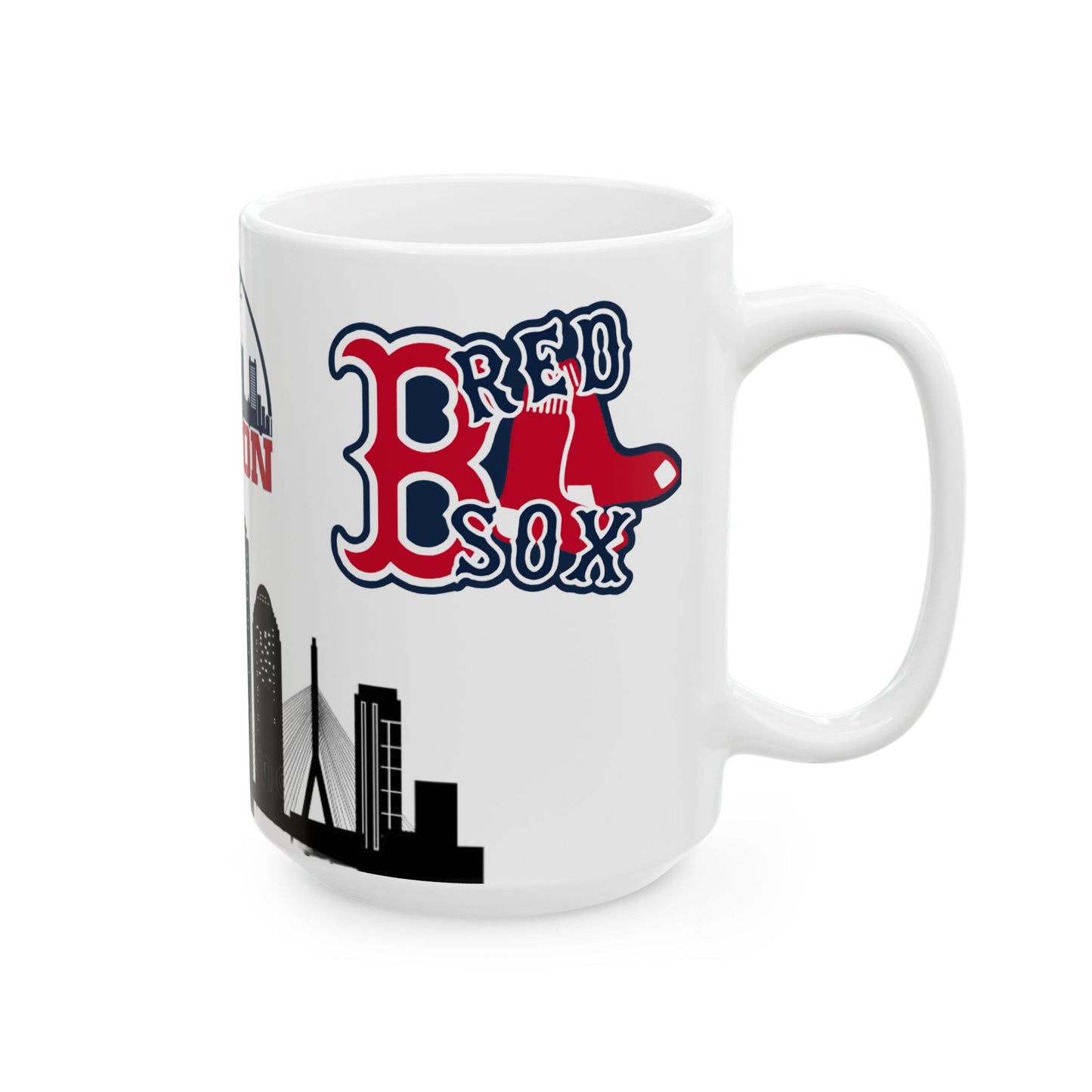 Ceramic Mug, (11oz, 15oz)  (redsox) [high resolution]