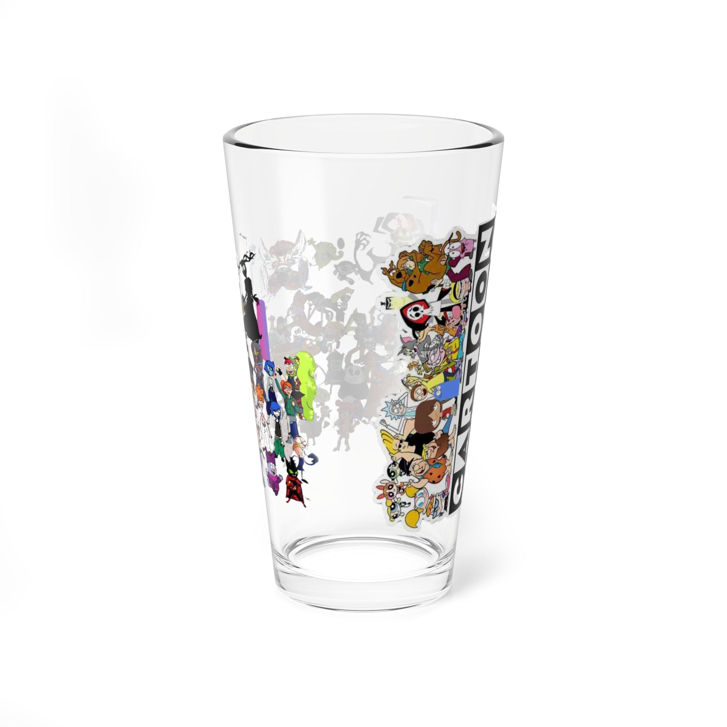 Mixing Glass, 16oz (cartoon2) [high resolution]