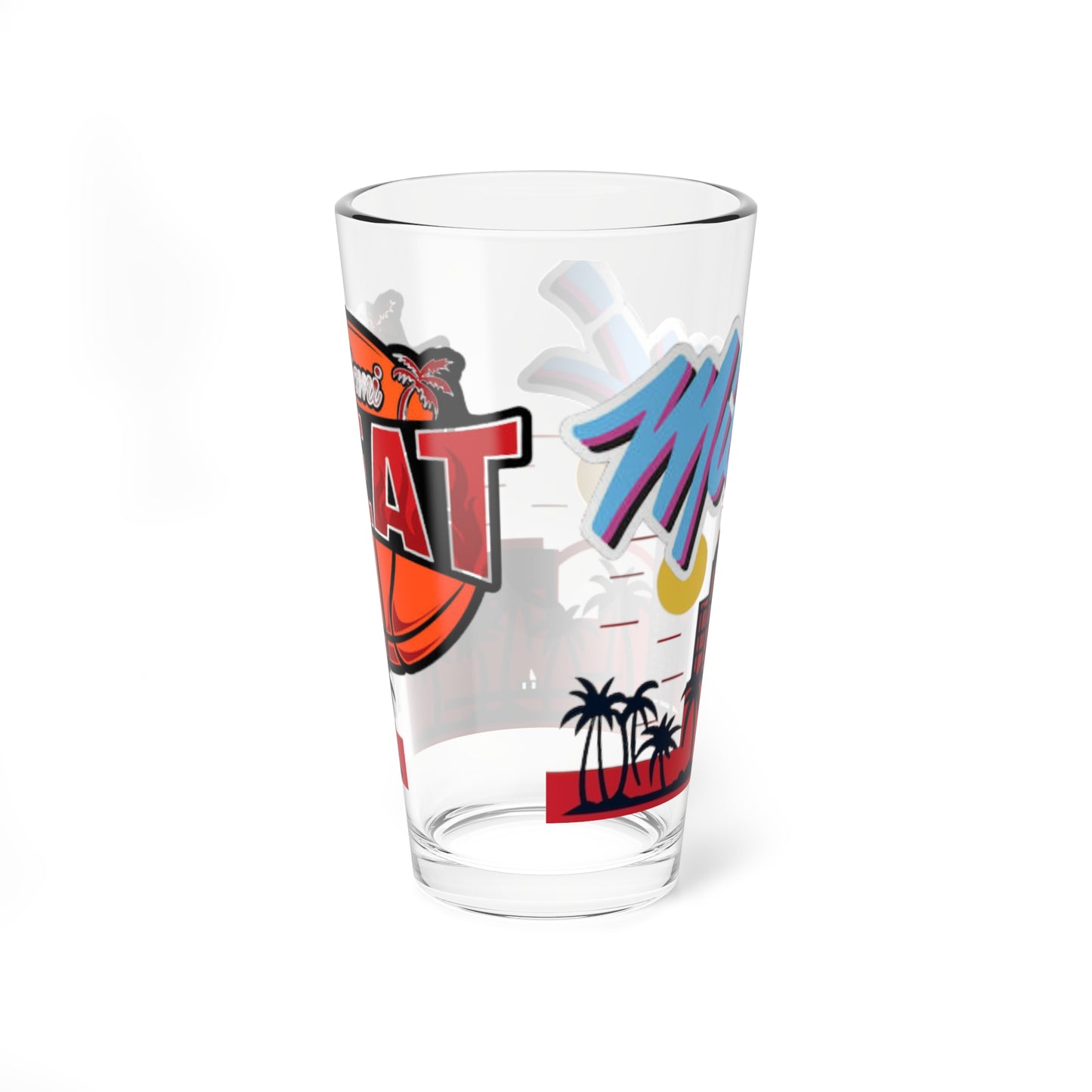 Mixing Glass, 16oz (miami heat) [high resolution]