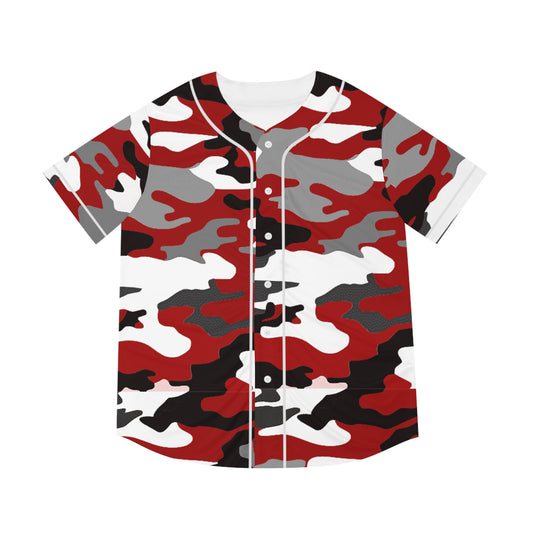 Men's Baseball Jersey (AOP)(Military10) "high resolution"