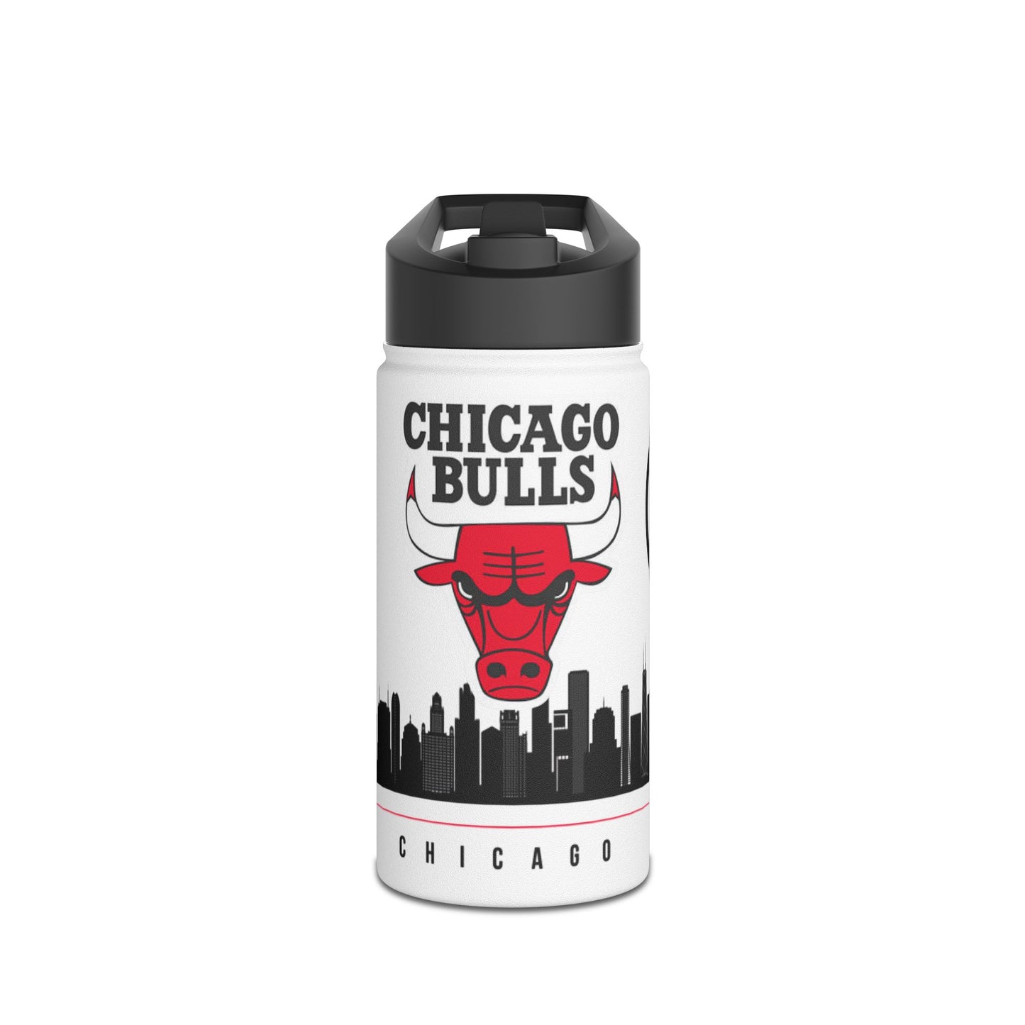Stainless Steel Water Bottle (bulls) [high resolution]