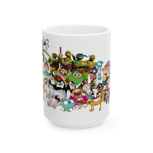 Ceramic Mug, (11oz, 15oz) nickelodeon