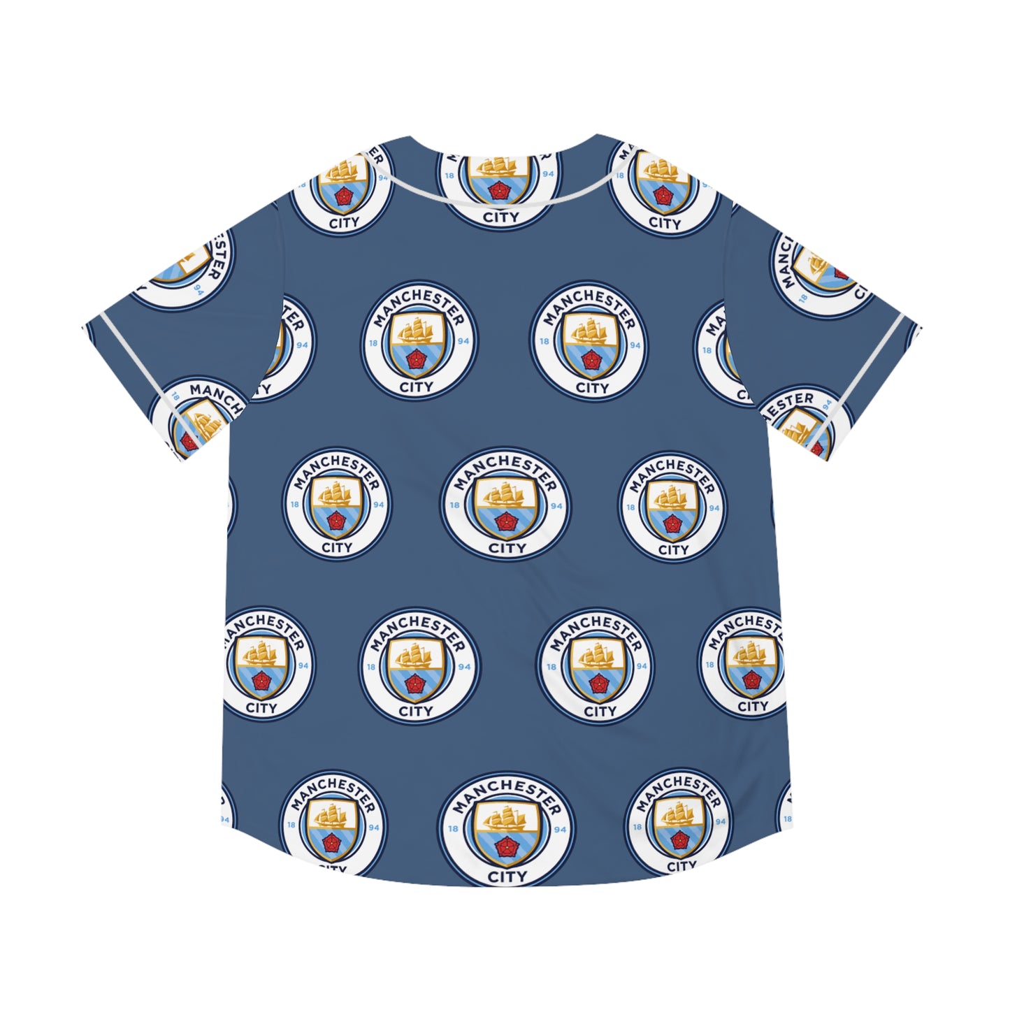 Manchester city  Men's Baseball Jersey (AOP)