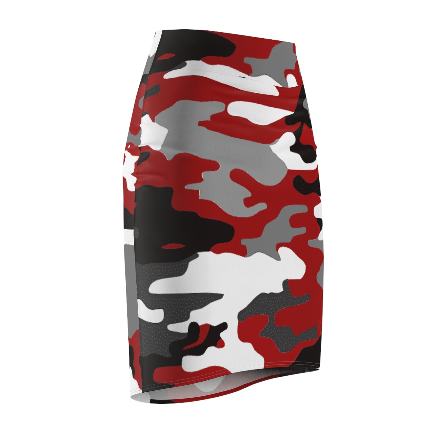 Women's Pencil Skirt (AOP) (military10)"high resolution"