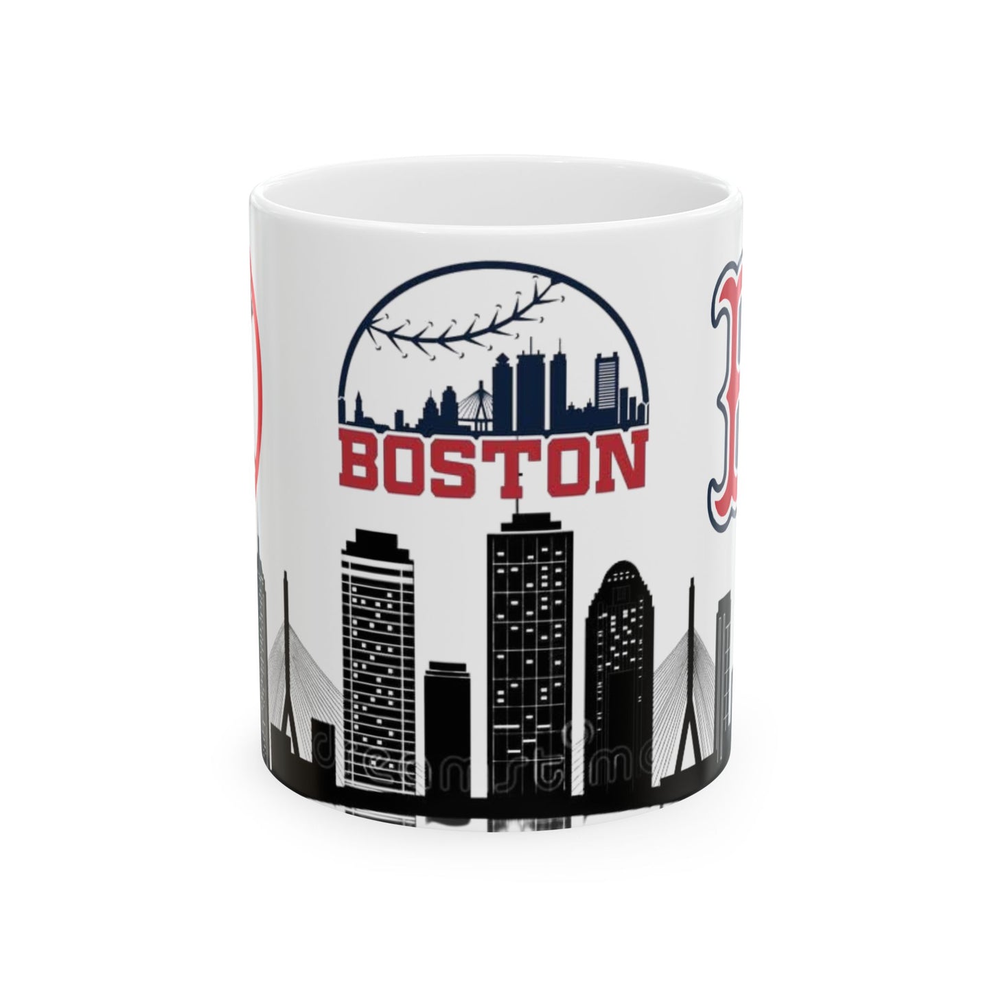Ceramic Mug, (11oz, 15oz)  (redsox) [high resolution]