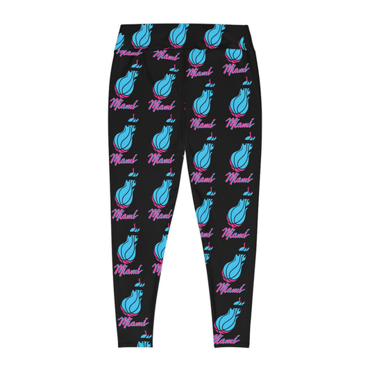 Plus Size Leggings (heat)[high resolution]