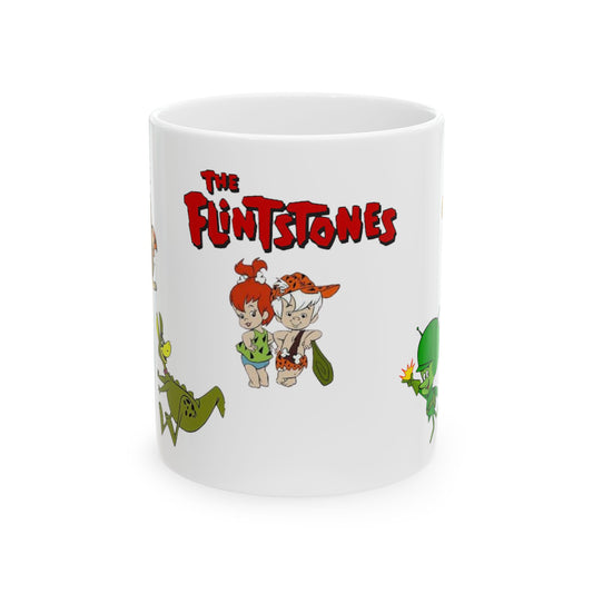 Ceramic Mug, (11oz, 15oz)  flinstones4