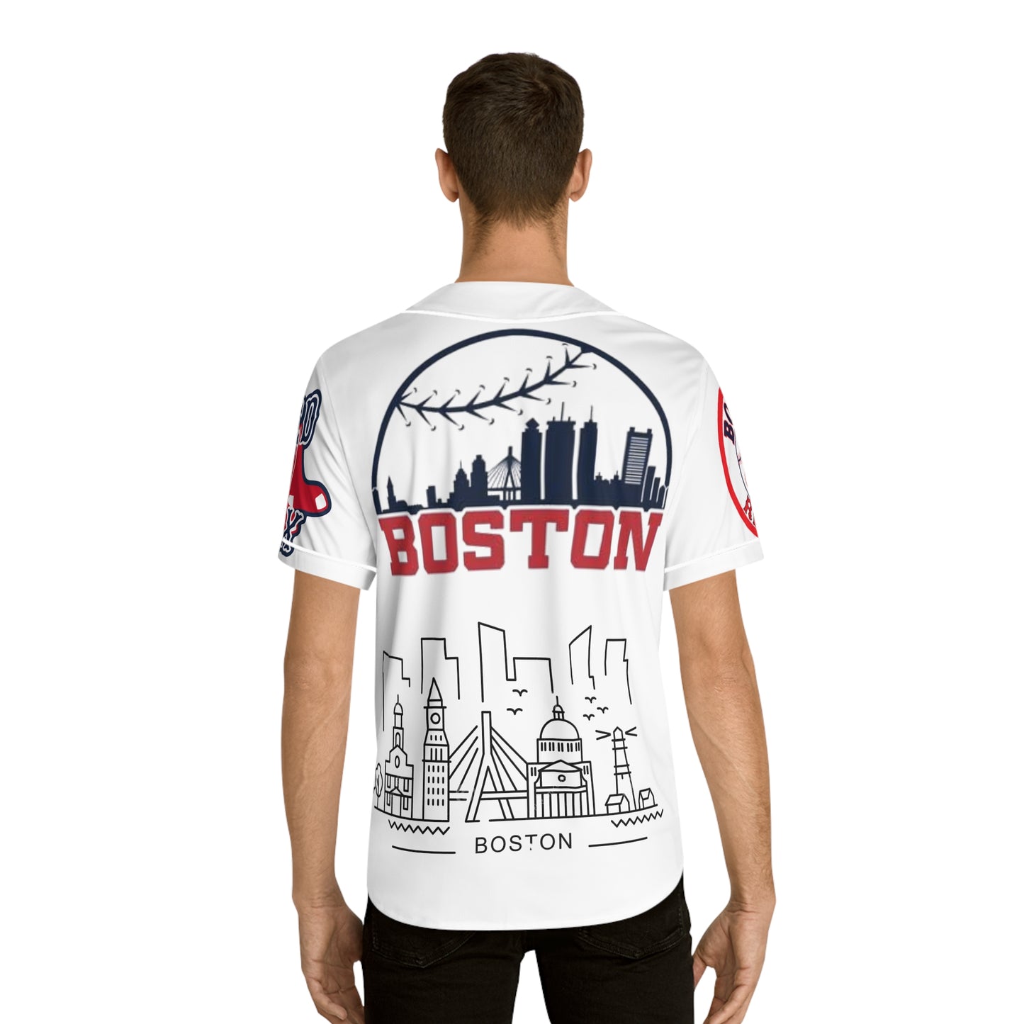 Men's Baseball Jersey (redsox)[high resolution]