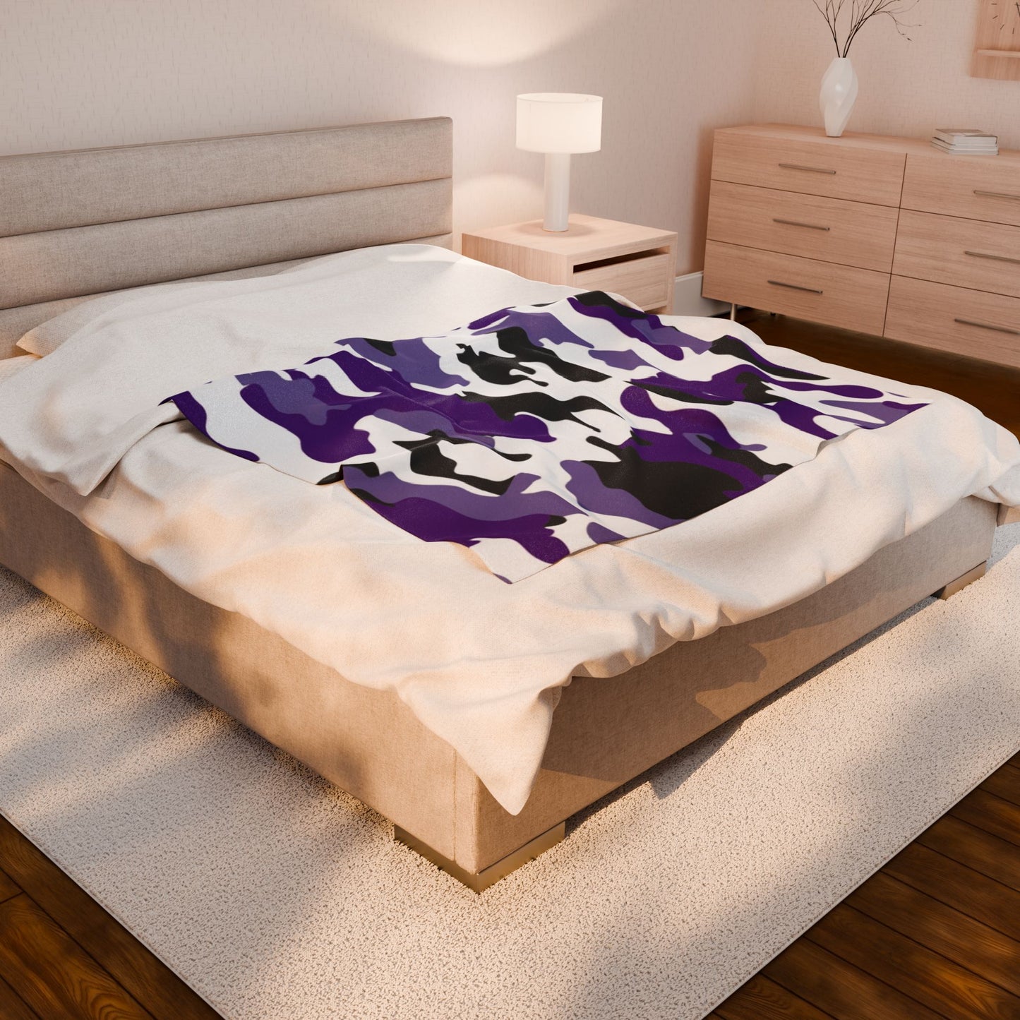 Velveteen Plush Blanket (military6) [high resolution]