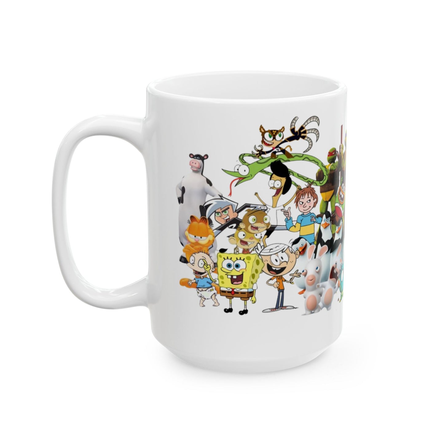 Ceramic Mug, (11oz, 15oz) nickelodeon