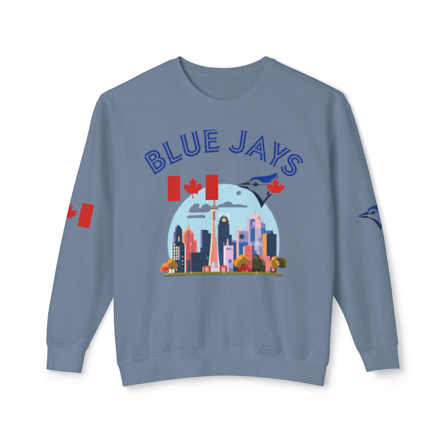 Unisex Lightweight Sweatshirt (blue jays)[high resolution]