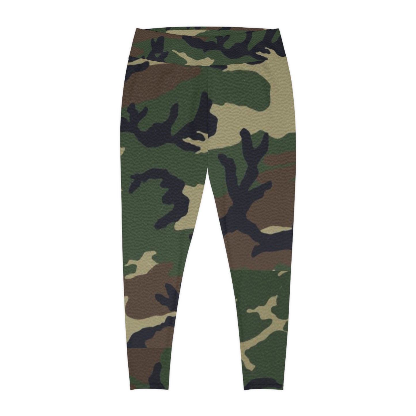 Plus Size Leggings (Military1) "high resolution"