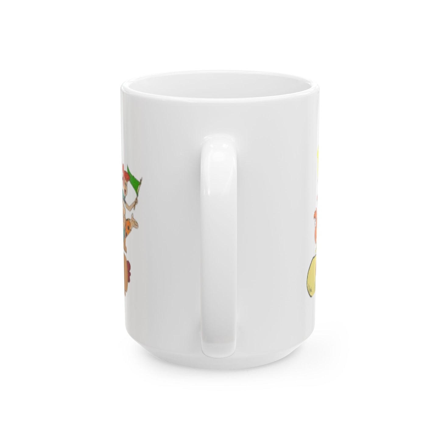 Ceramic Mug, (11oz, 15oz)  flinstones2