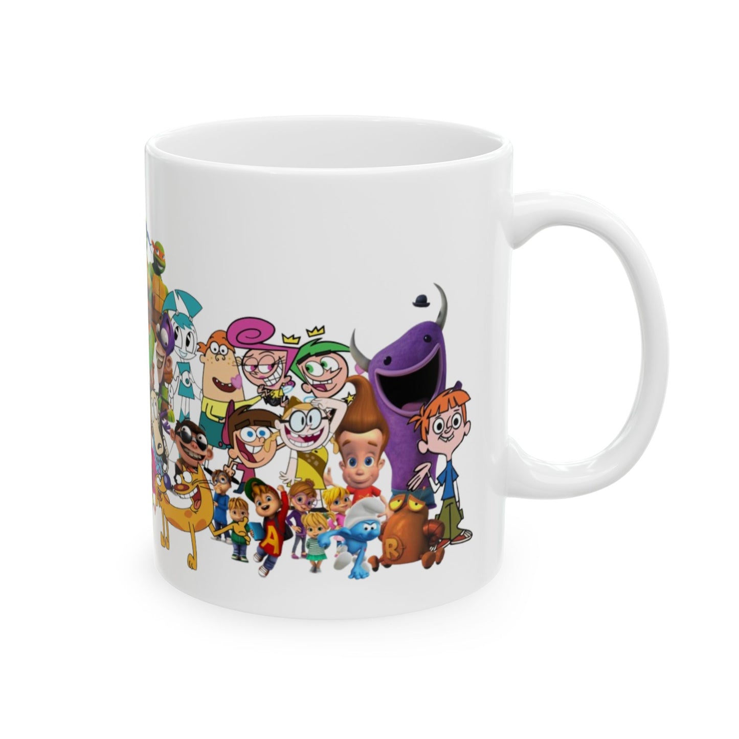 Ceramic Mug, (11oz, 15oz) nickelodeon