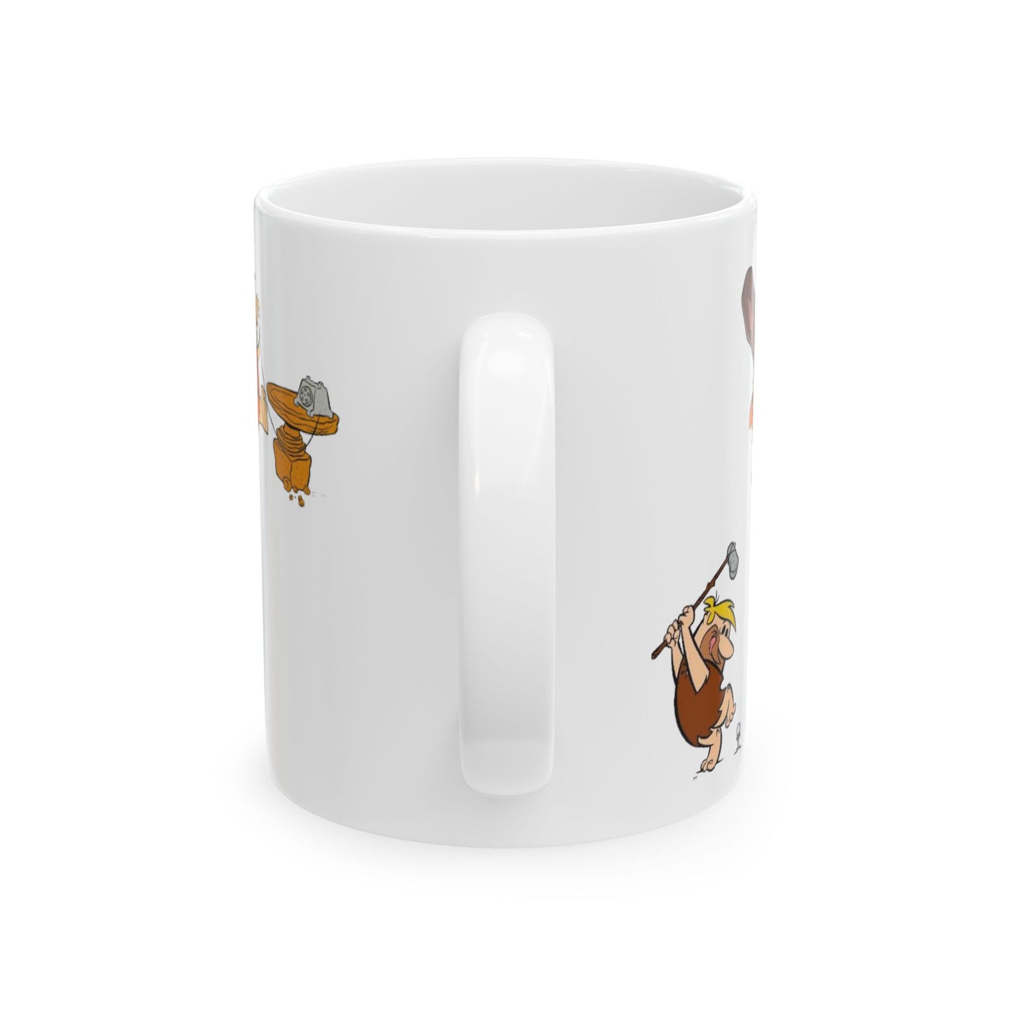 Ceramic Mug, (11oz, 15oz)  flinstones4