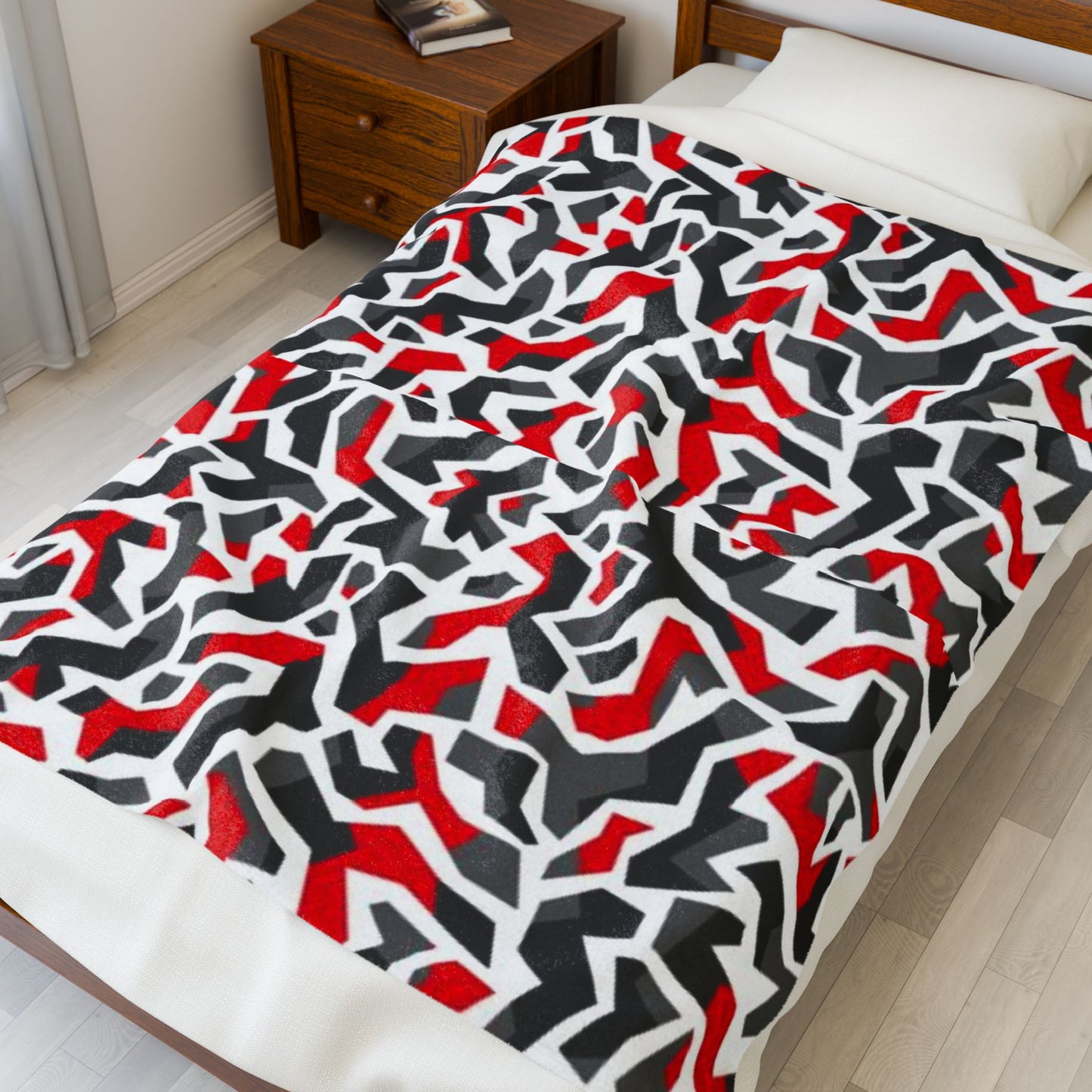 Velveteen Plush Blanket (abstract) [high resolution]