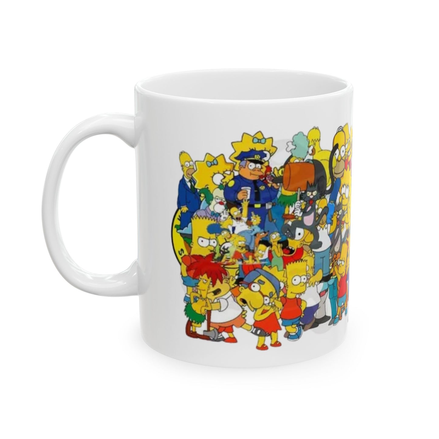 Ceramic Mug, (11oz, 15oz)  simpsons [high resolution]