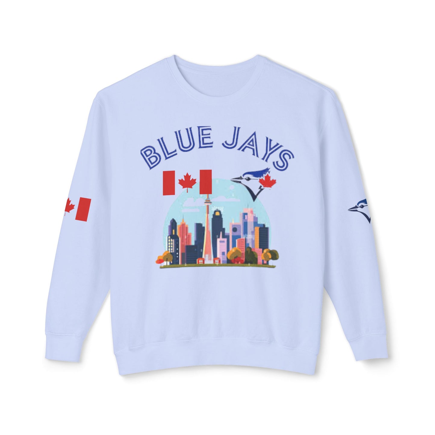 Unisex Lightweight Sweatshirt (blue jays)[high resolution]