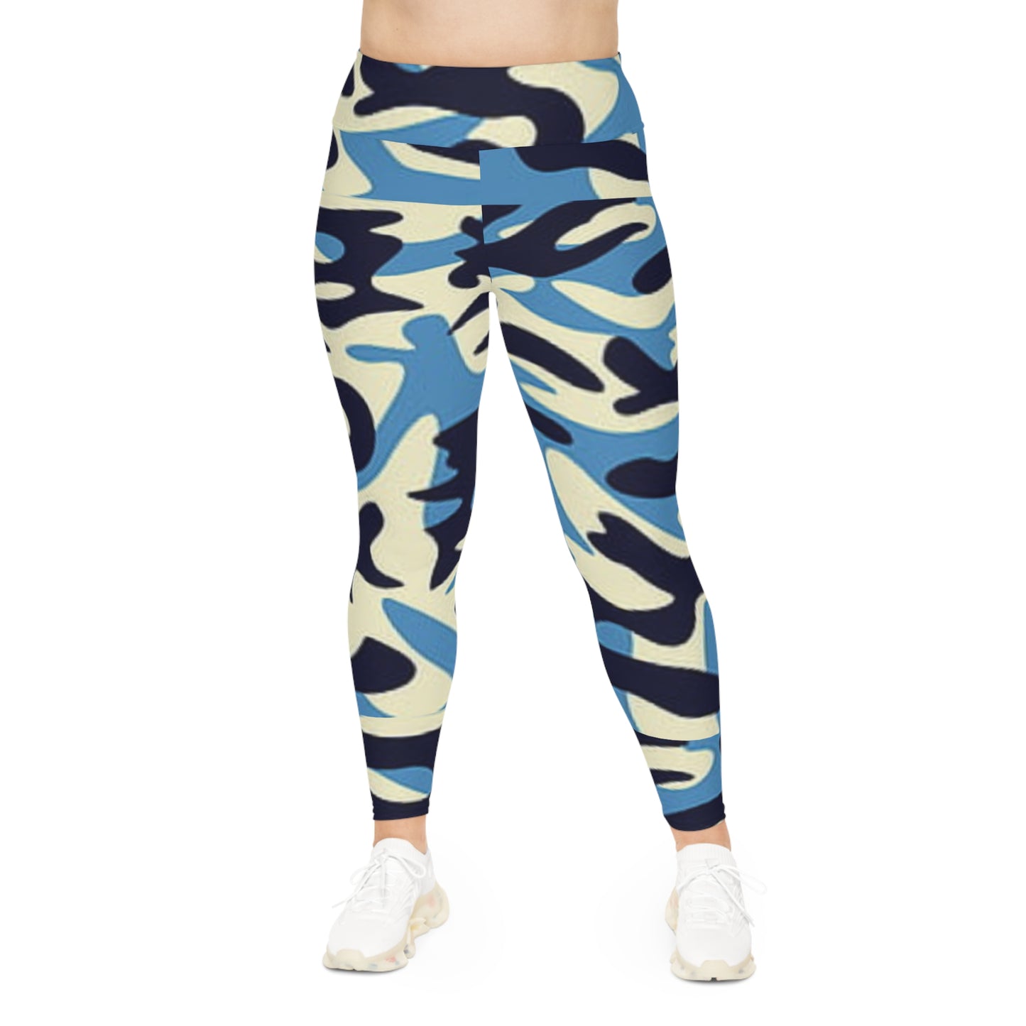 Plus Size Leggings (AOP) (Military4)