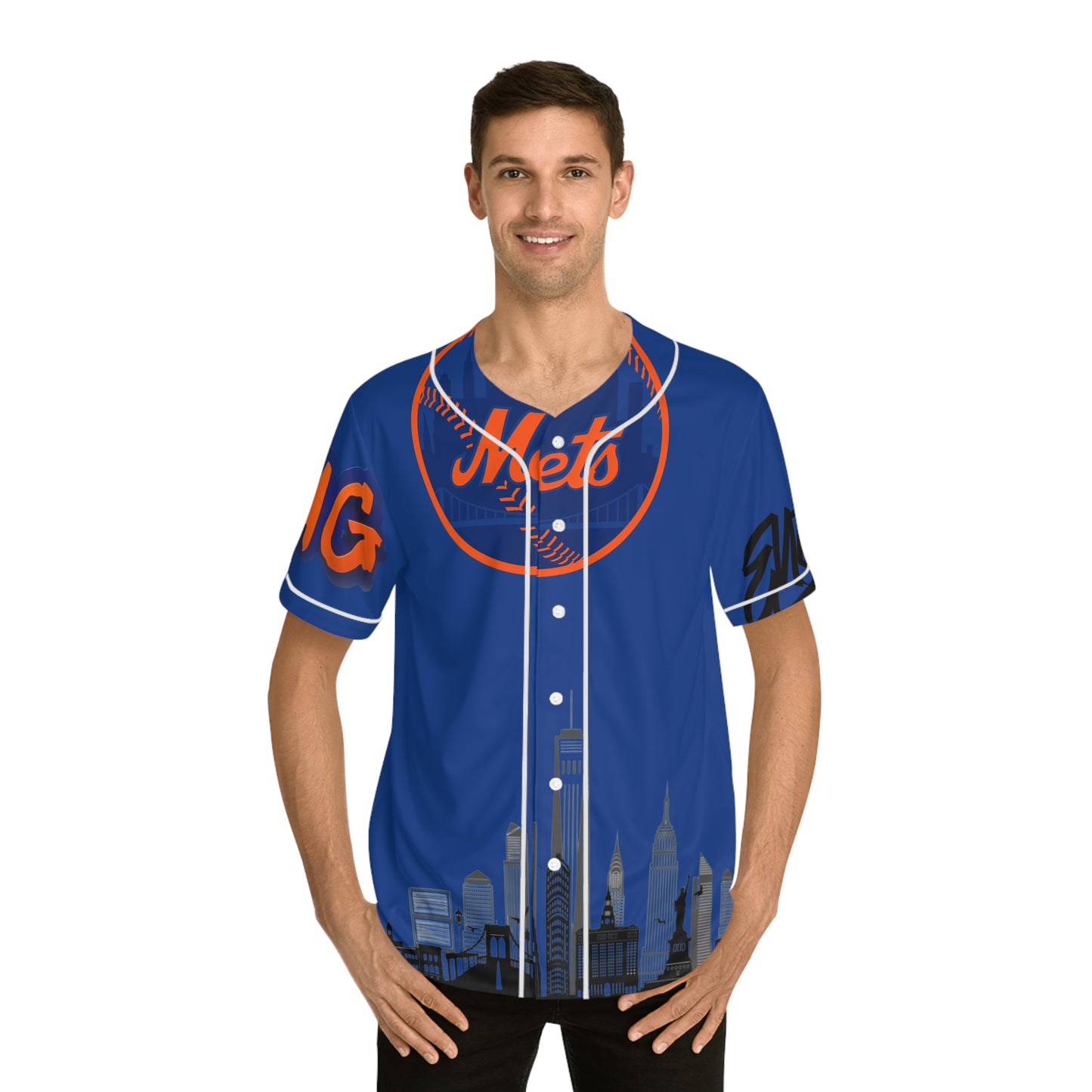 Men's Baseball Jersey (mets 3) [high resolution]