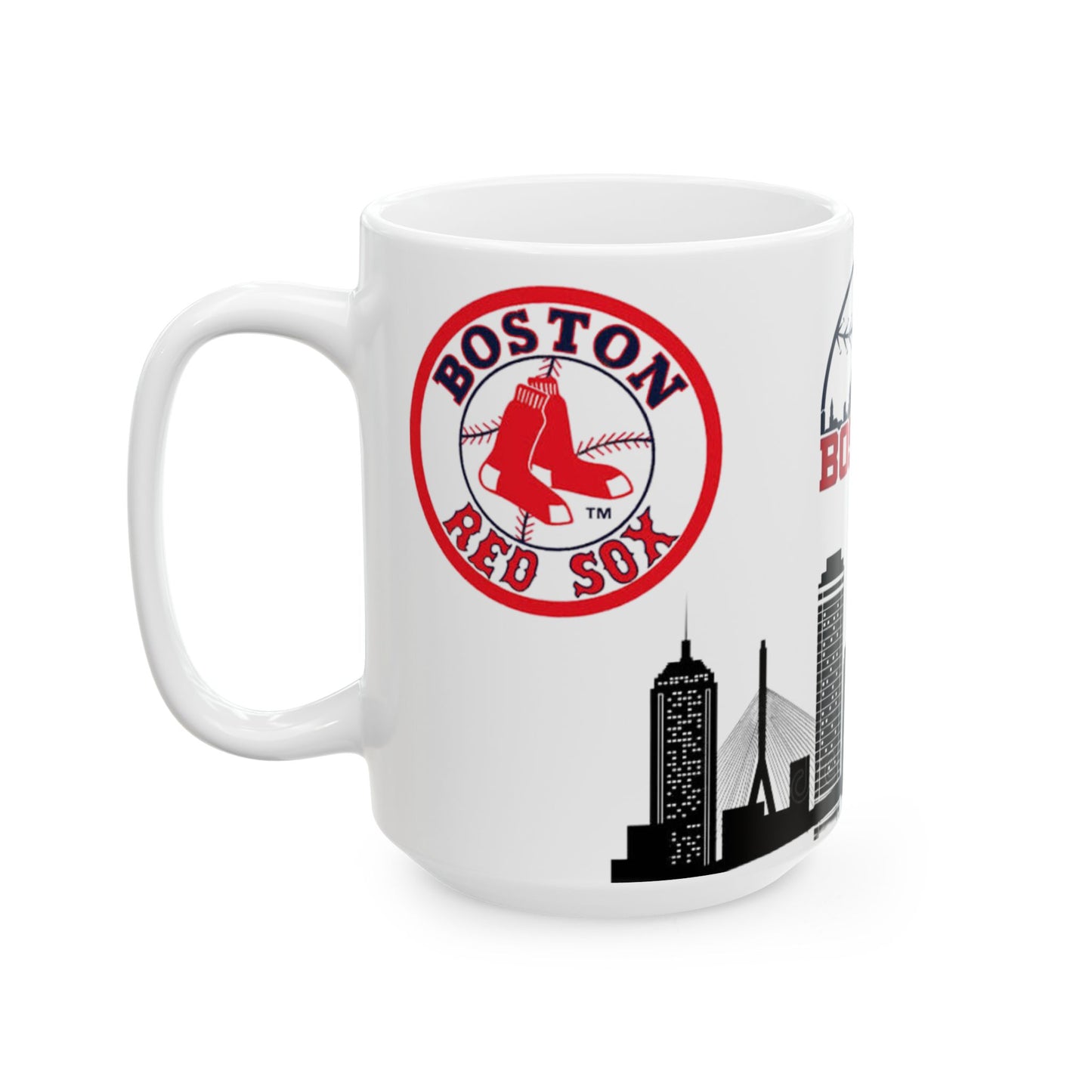 Ceramic Mug, (11oz, 15oz)  (redsox) [high resolution]