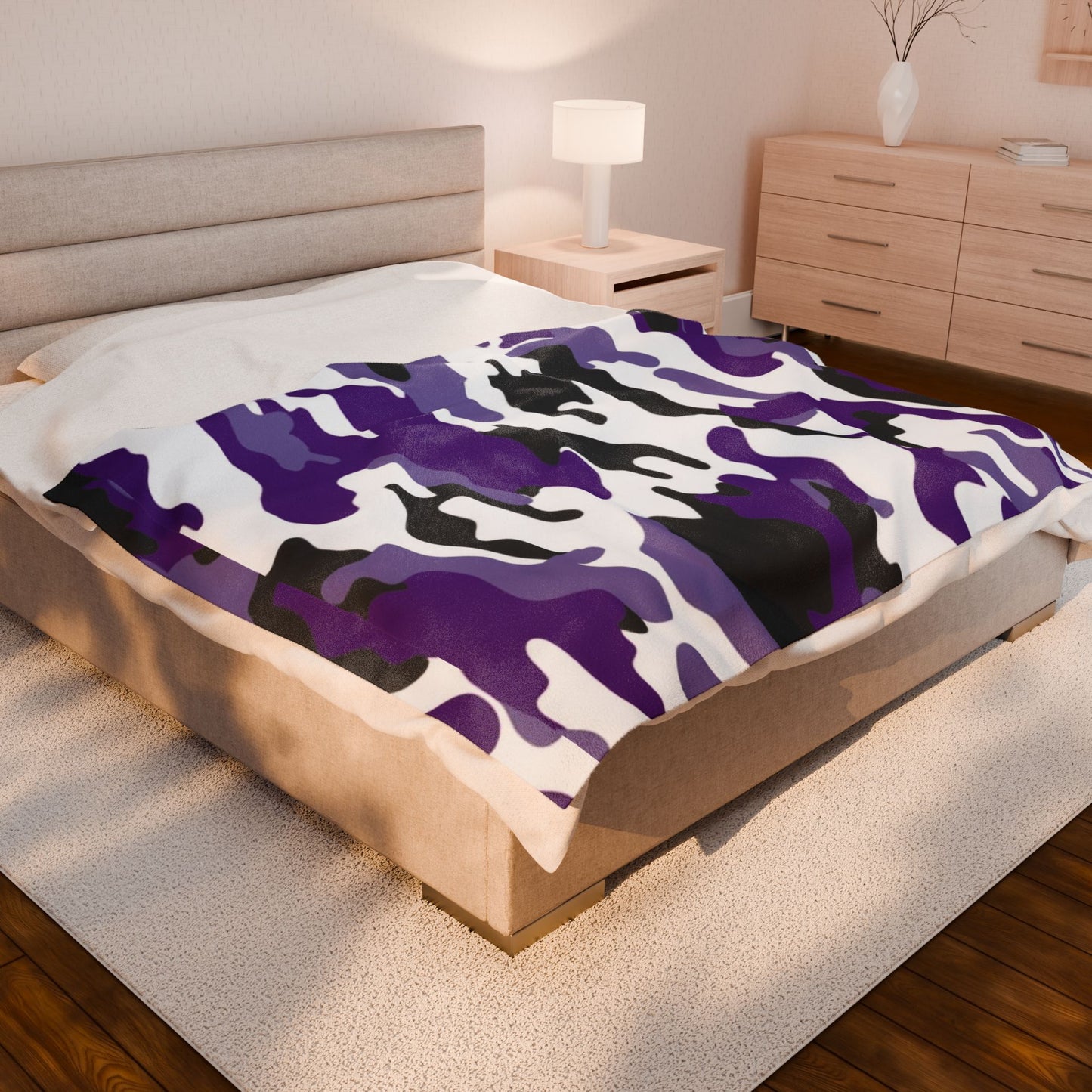 Velveteen Plush Blanket (military6) [high resolution]