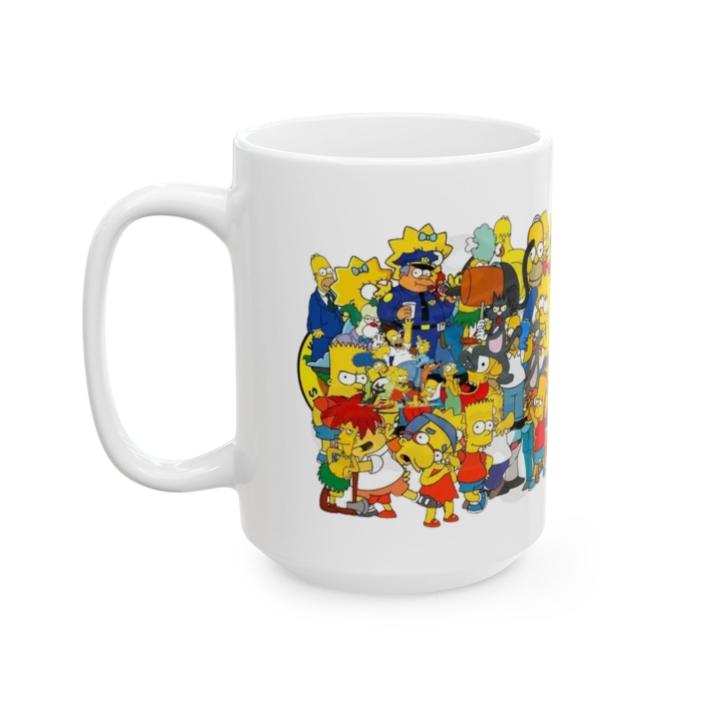 Ceramic Mug, (11oz, 15oz)  simpsons [high resolution]