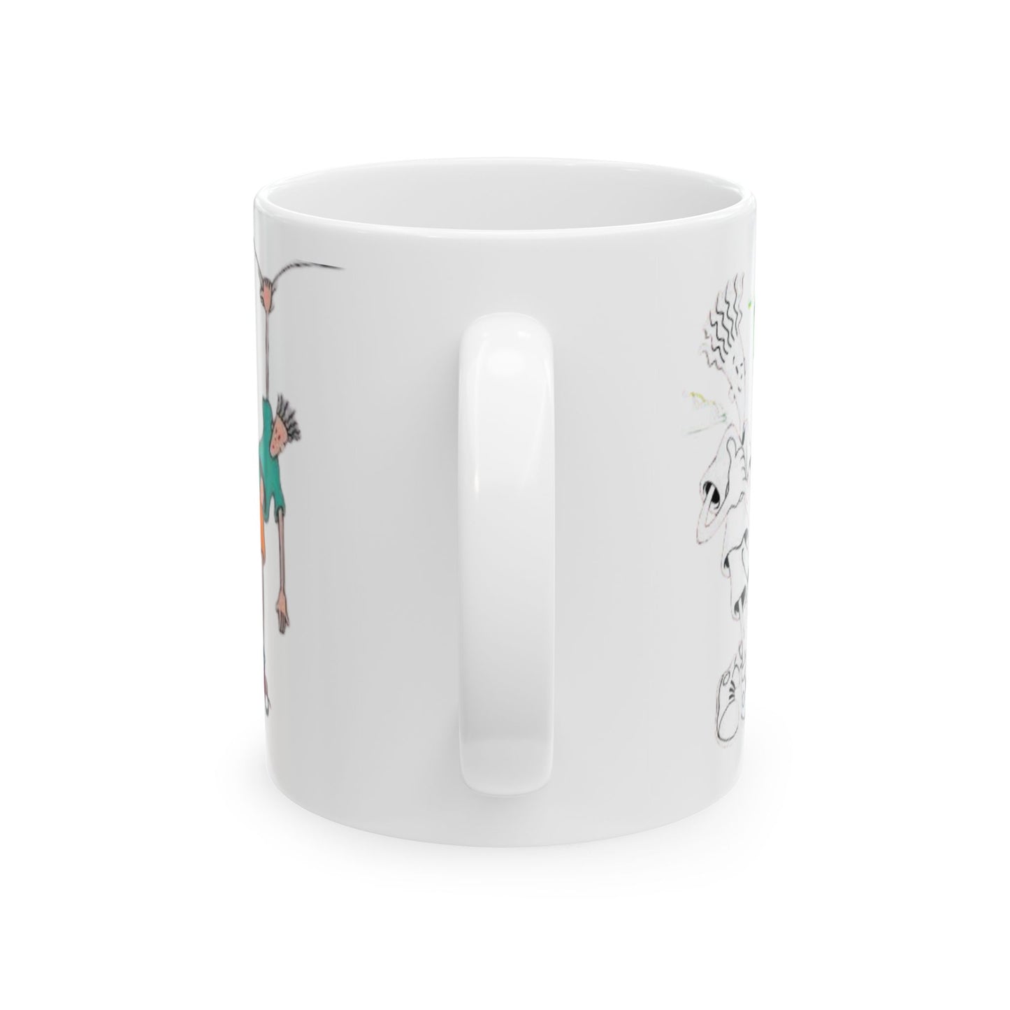 Ceramic Mug, (11oz, 15oz)  Fido