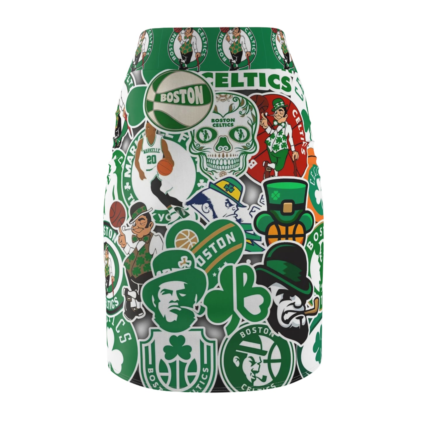 Women's Pencil Skirt (celtics)[high resolution]