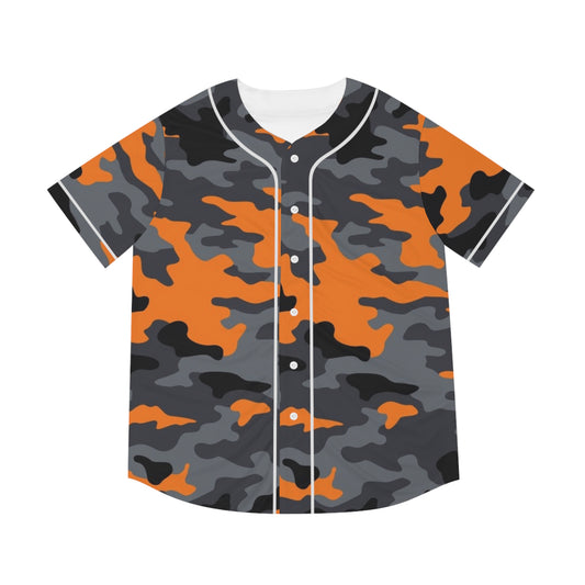 Men's Baseball Jersey (AOP)(Military7) "high resolution"
