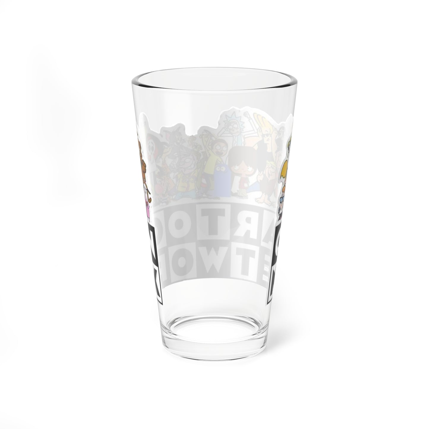 Mixing Glass, 16oz (cartoon1) [high resolution]